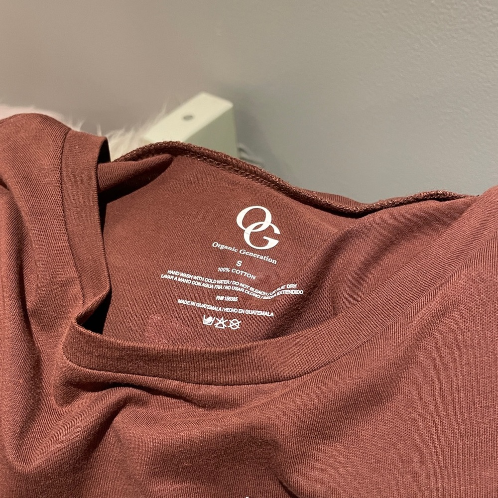Brown Butterfly T-Shirt - Picture 3 of 3